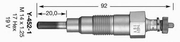 NGK 5026 Свічка розжарювання