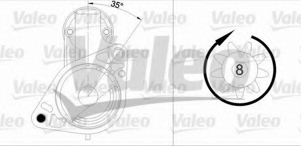 VALEO 190677 Стартер