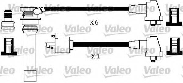 TOYOTA 90919-21414 Комплект дротів запалювання