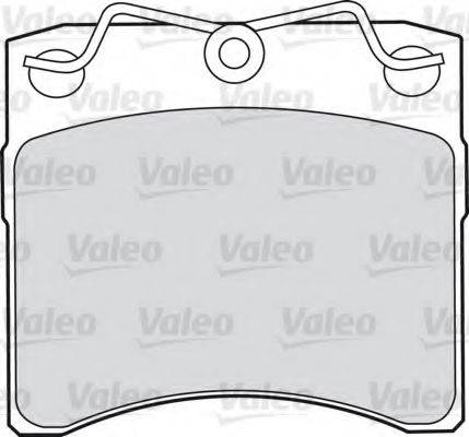 VALEO 301048 Комплект гальмівних колодок, дискове гальмо