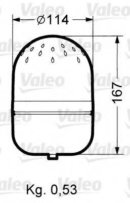 VALEO 040012 Проблисковий маячок