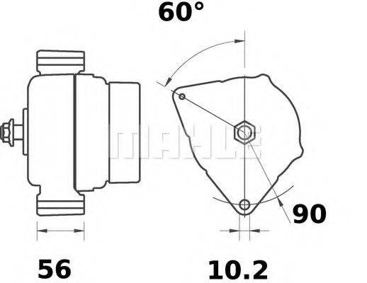 MAHLE ORIGINAL MG 4