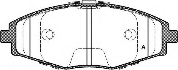 OPEN PARTS BPA0696.00