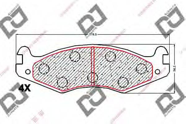 DJ PARTS BP1916