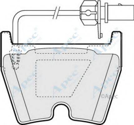 APEC BRAKING PAD1378