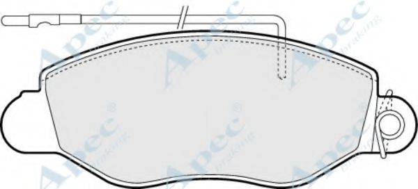 APEC BRAKING PAD1300