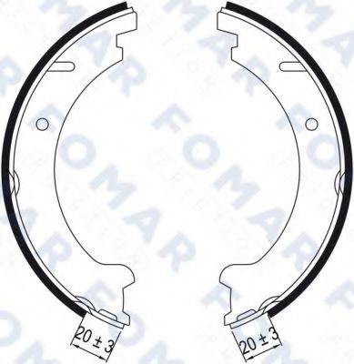 FOMAR FRICTION FO 9039