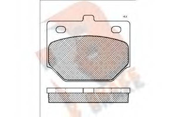 R BRAKE RB0312