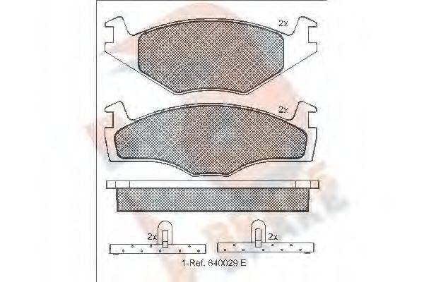 R BRAKE RB0460