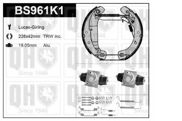 VALEO 554789 Комплект гальмівних колодок