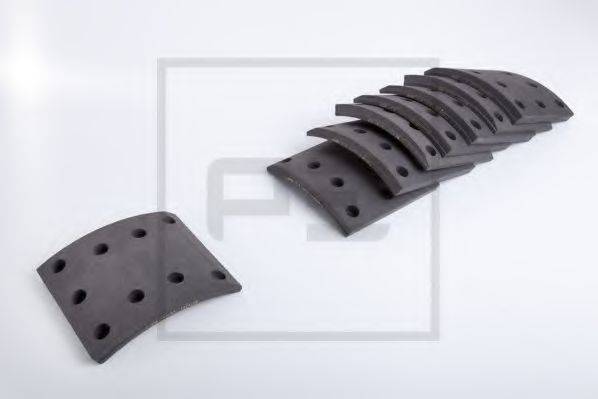 VALEO 124260 Комплект гальмівних черевиків, барабанні гальма